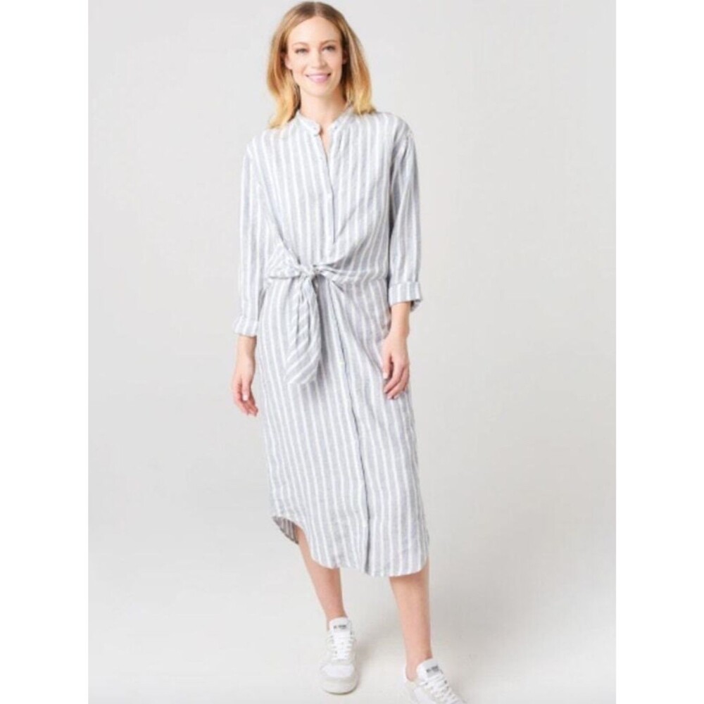 FRAME Women's Tie Up Dress